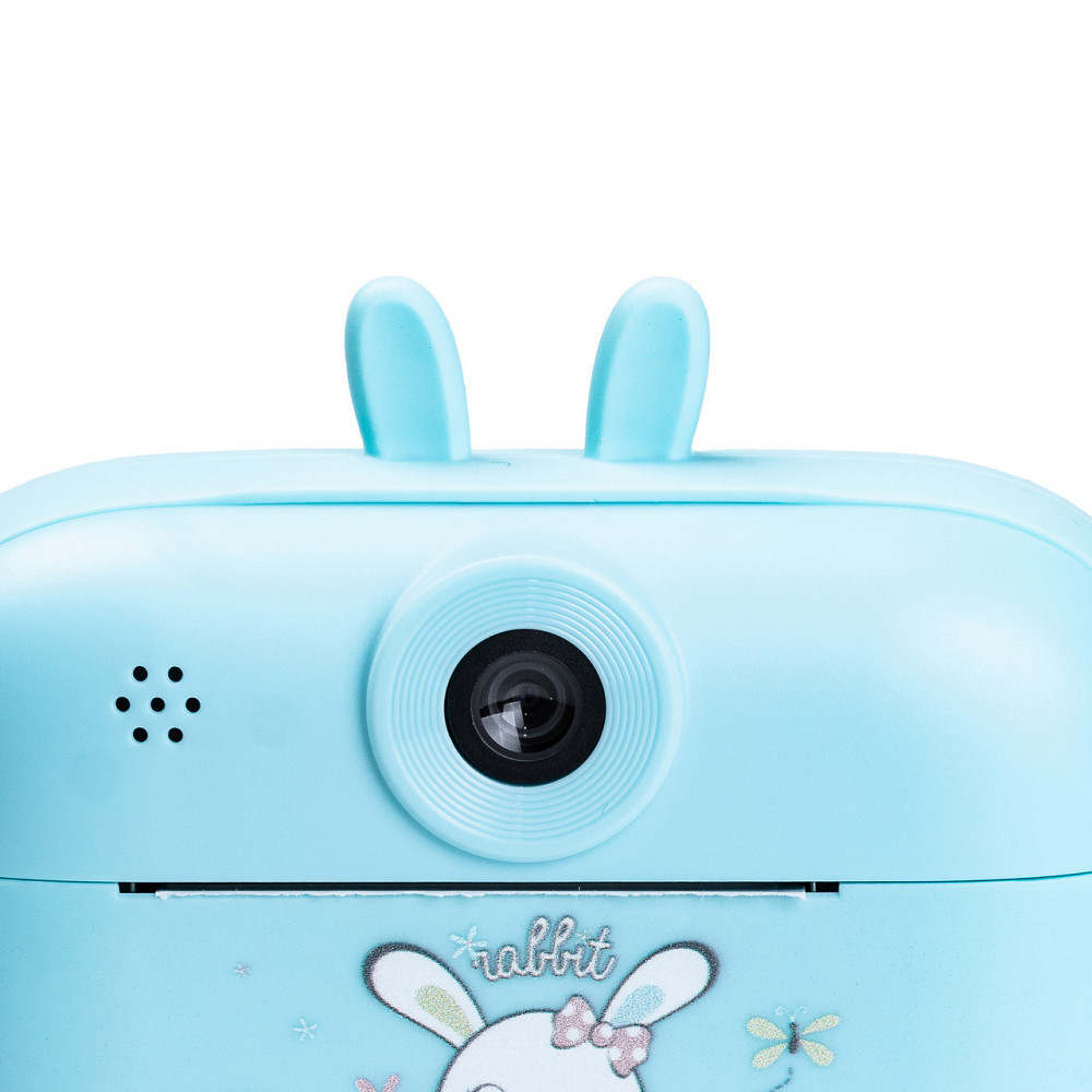 Дитяча фотокамера "Зайка" з миттєвим друком синя Київ - фото 5