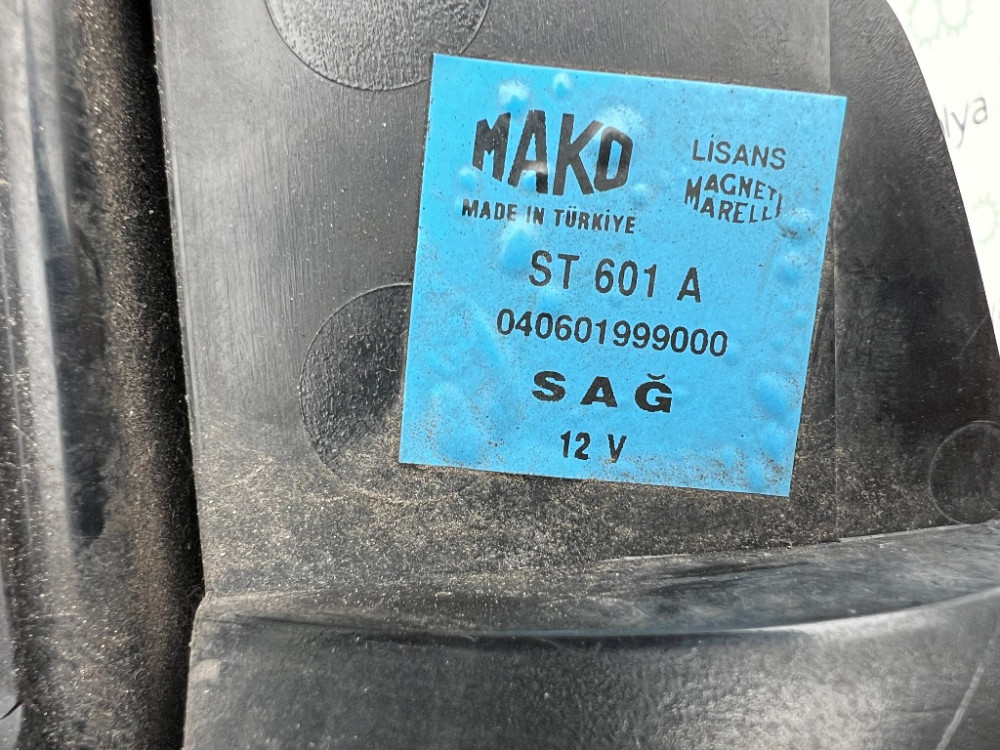 Ліхтар задній правий Fiat Doblo 2001-2005 Ковель - фото 4