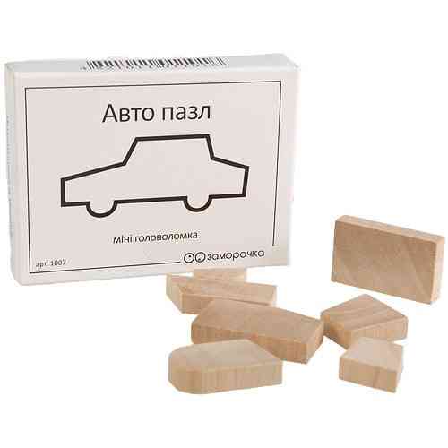 Міні головоломка Авто Пазл Заморочка 5027 дерев'яна Вінниця