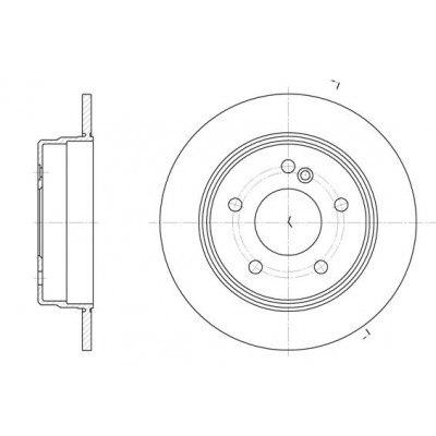 Гальмівний диск REMSA 6193.00 Вінниця - фото 1
