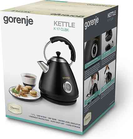 Електрочайник Gorenje K17CLBK Електрочайник Харків