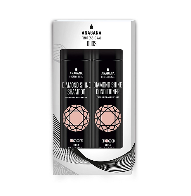 Набір DUOS Діамантовий блиск для всіх типів волосся ANAGANA Київ - фото 1