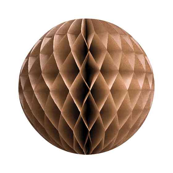 Соты бумажный шар 5 см коричневый Киев