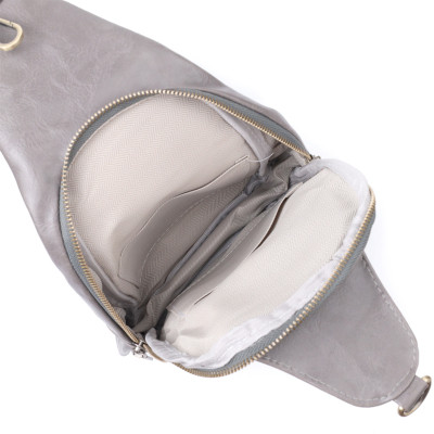 Сумка Vintage З екошкіри Сіра (22777) Вінниця - фото 8