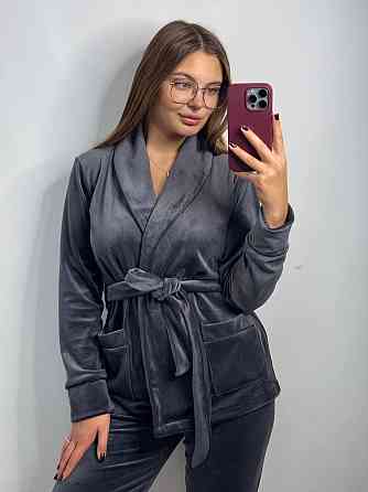 Домашній костюм шаль Графіт 2XL Харків