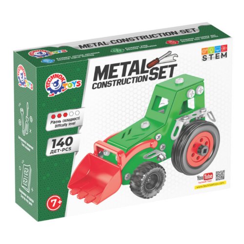 Іграшка Конструктор металевий Технок 1799 Житомир