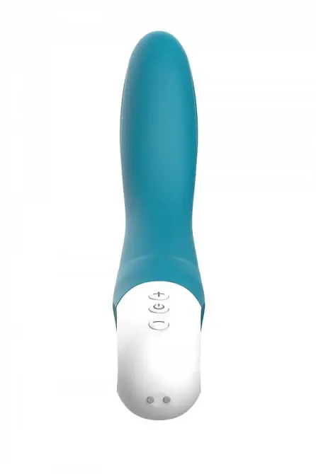 Вібратор точки G Liebe Bend It Rechargeable Ocean Blue, 10 режимів, дуже потужний, гнучкий стовбур Львів - фото 5