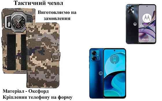 Тактичний чохол для Infinix Zero 20, кріпиться до спорядження на липучці Київ