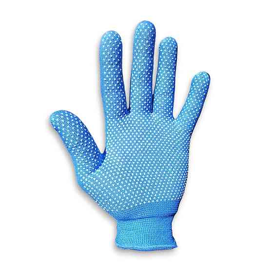 Рукавички робочі господарські для дачі, саду городу нейлонові тонкі з мікроточкою Харків