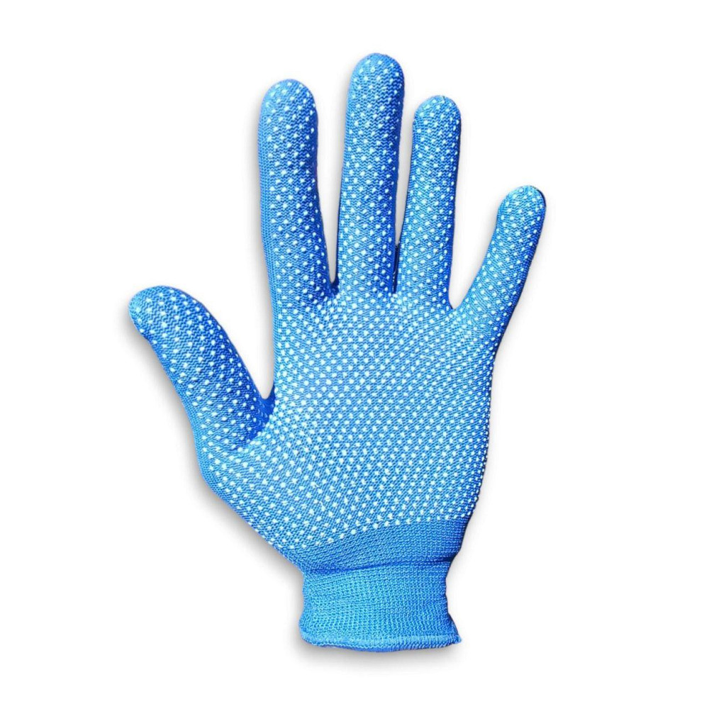 Рукавички робочі господарські для дачі, саду городу нейлонові тонкі з мікроточкою Харків - фото 1