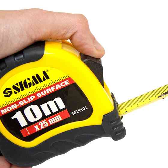 Sigma Рулетка Shiftlock 10м×25мм SIGMA (3815101) Коломыя