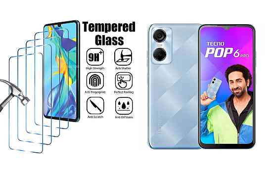 Захисне скло ArmorGlass для Tecno POP 6 Pro (BE8) – стійке до подряпин та ударів Київ