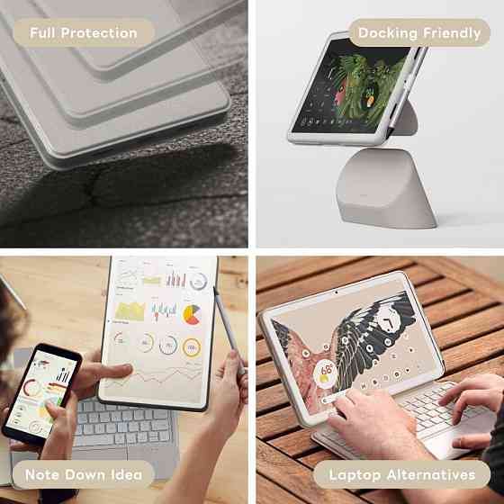 Магнитная клавиатура-чехол для Google Pixel Tablet 11