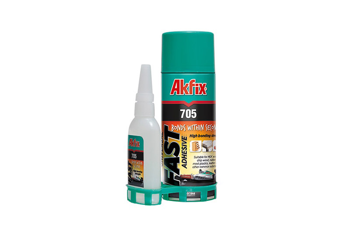 Клей для дерева і МДФ з активатором 400мл+100мл Akfix Харків - фото 1