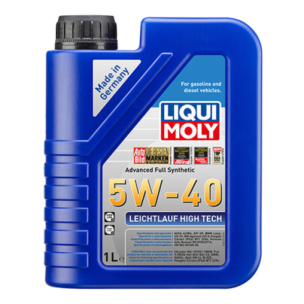 LIQUI MOLY Синтетична моторна олива - Leichtlauf High Tech 5W-40 1л. Киев - изображение 1