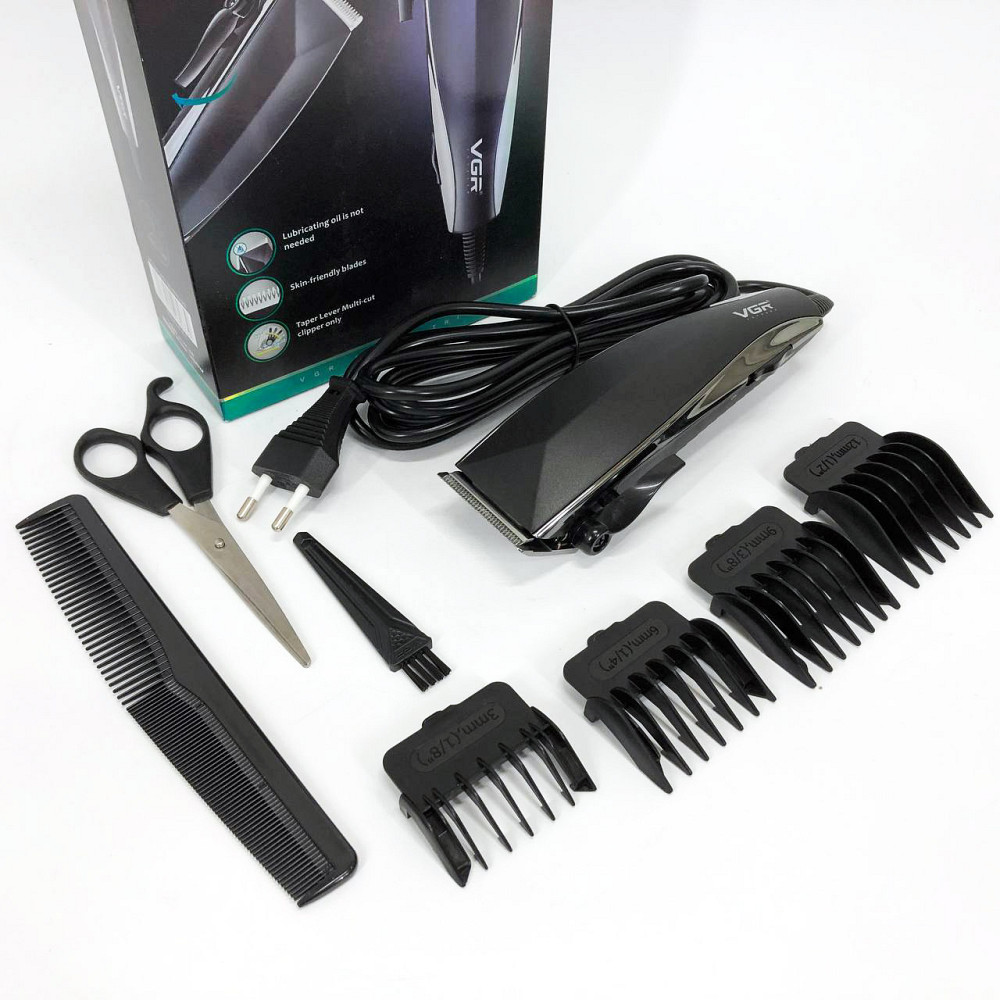 Триммер для стрижки волос мощный VGR, Триммер для самостоятельной стрижки волос висков BP-58 Львов - изображение 6