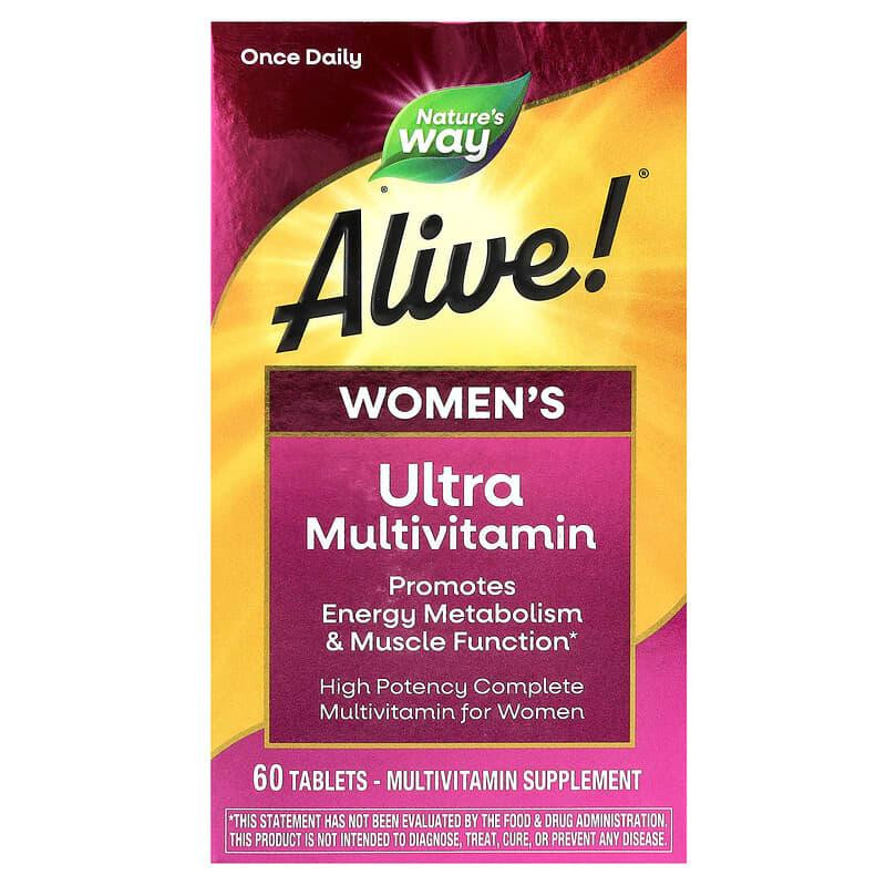 Мультивітаміни для жінок  Nature's Way Alive! Women's Multi-Vitamin 60 таблеток Київ - фото 2