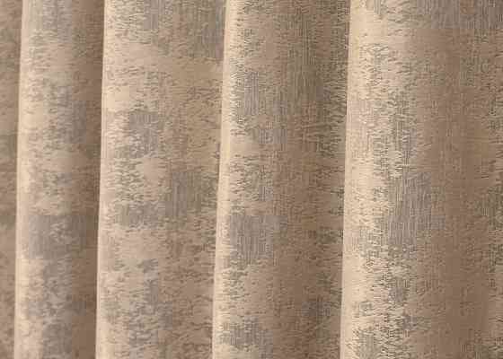 Шторна тканина жакард, колекція "Sultan YL" Туреччина колір темно-бежевий 1699ш Київ