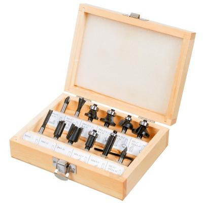 Набор фрез Verto фрез 12 шт, хвостовик 6 мм (60H008) Винница - изображение 1