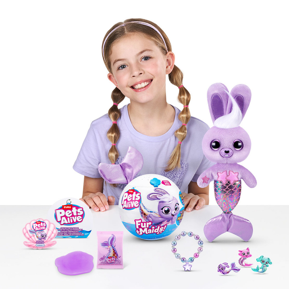 Інтерактивний ігровий набір Pets Alive серії Furmaids – Кролик Старлет Дніпро - фото 9