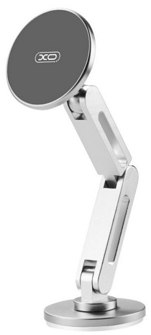 Автотримач XO C148 Universal Magnetic metal 360° rotating Holder Silver (7109739) Київ - фото 1