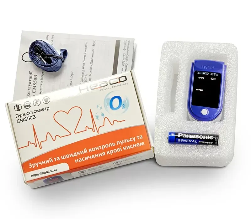 Пульсоксиметр Heaco CMS50B Дніпро - фото 2