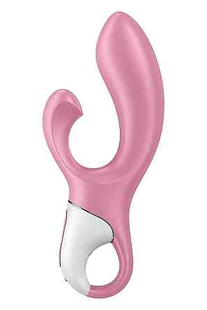 Вибратор кролик Satisfyer Air Pump Bunny 2 с технологией давления воздуха, розовый Sex Aura Киев
