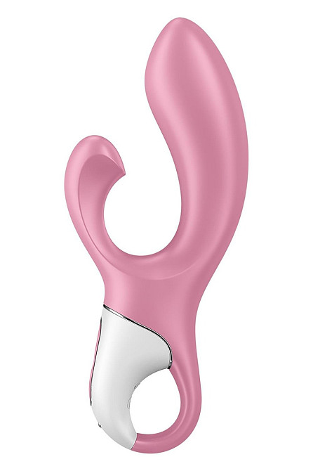 Вибратор кролик Satisfyer Air Pump Bunny 2 с технологией давления воздуха, розовый Sex Aura Киев - изображение 1