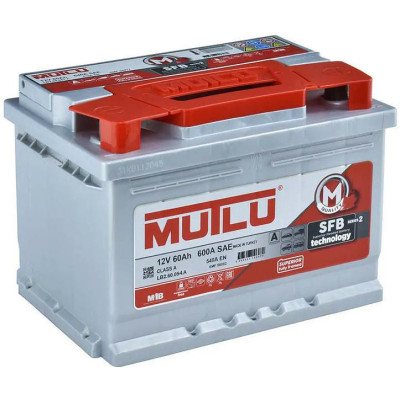 Акумулятор автомобільний MUTLU 6СТ-60 (0) SFB LB2.60.054.A Вінниця - фото 3