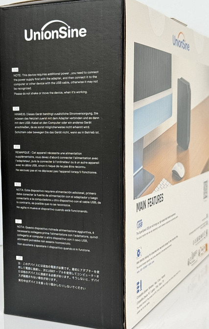 Зовнішній жосткий диск Накопичувач UnionSine 10 ТБ HD3510 Харків - фото 2