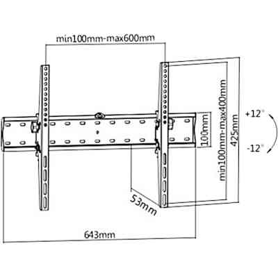 Кронштейн Gembird WM-70T-02 Винница