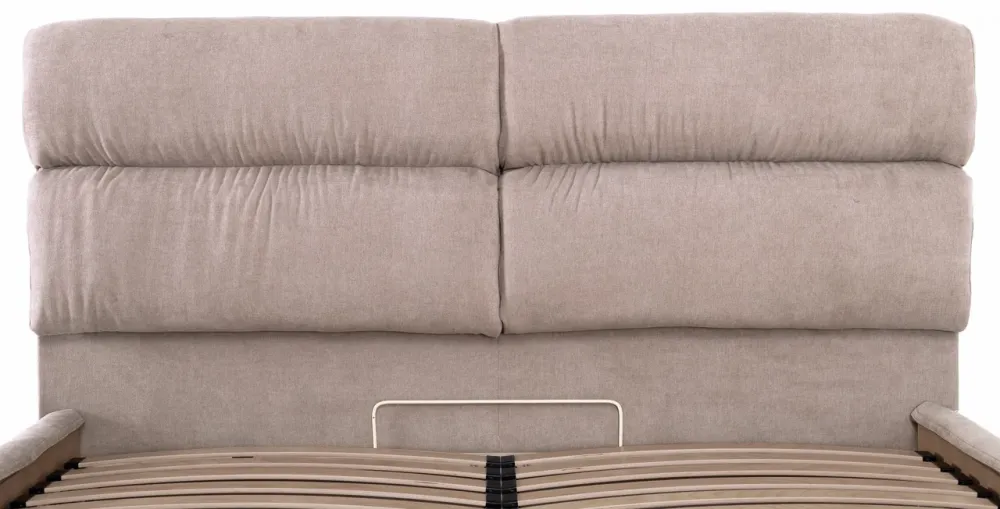 Кровать Oxford Comfort 120 х 190 см Мисти Mocco С подъемным механизмом и нишей для белья Мокко Киев - изображение 5