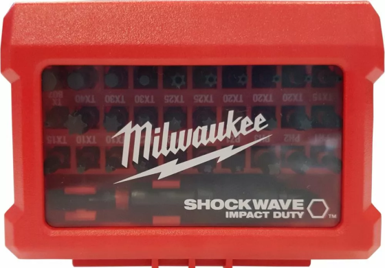 Профессиональный набор бит SHOCKWAVE MILWAUKEE 32 шт (4932464240) Киев