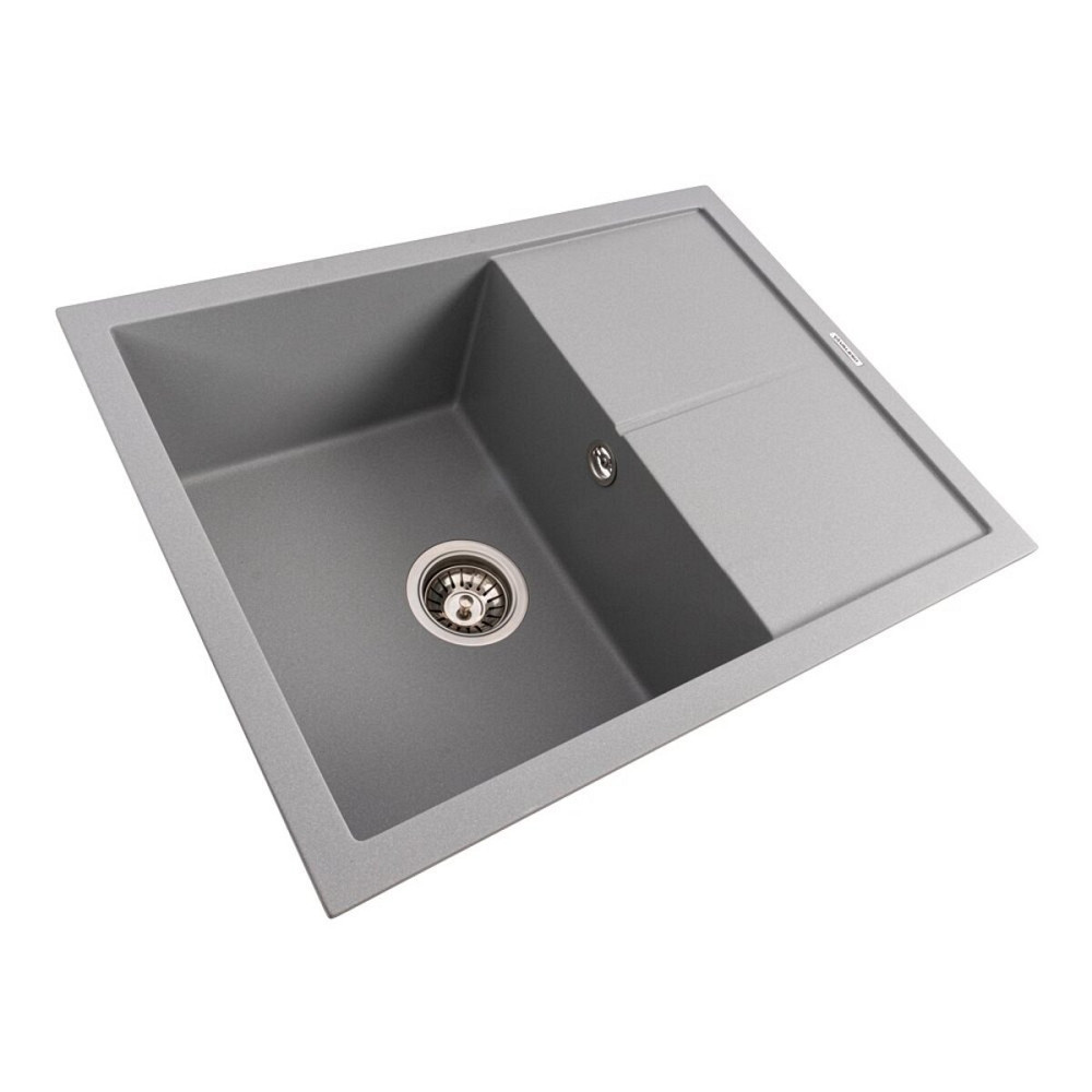 VALESO Кухонна мийка гранітна VALESO 6550 CRIPTA (сірий металік) Киев - изображение 2