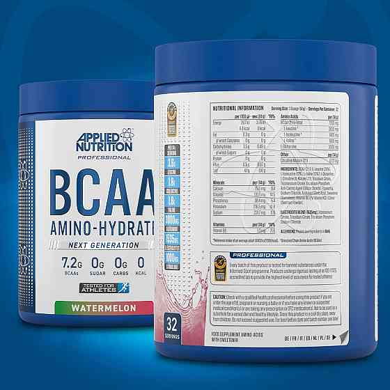 Комплекс амінокислот Applied Nutrition BCAA Powder Amino Hydrate (450g - 32 Servings) (Watermelon) Луцьк