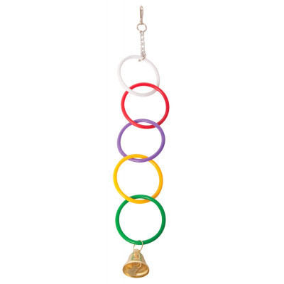 Игрушка для птиц Природа Кольца 32 см (пластик) (4823082402595) Винница - изображение 1