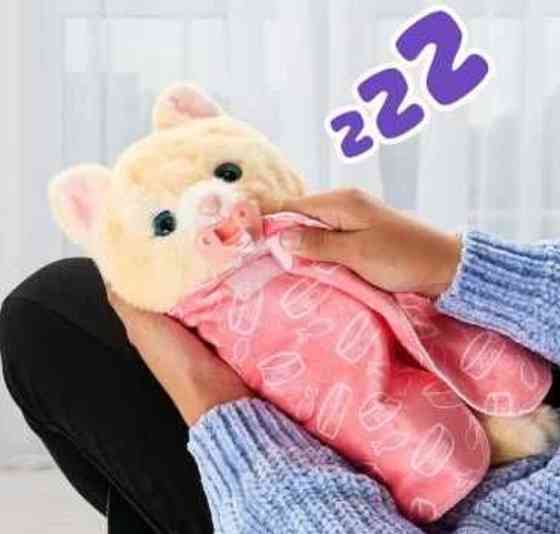 Интерактивная игрушка котенка обнимашка Little Live Pets Cozy Dozys. Харьков