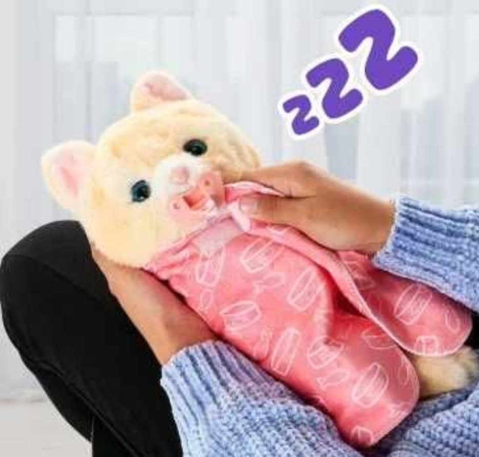 Интерактивная игрушка котенка обнимашка Little Live Pets Cozy Dozys. Харьков - изображение 2