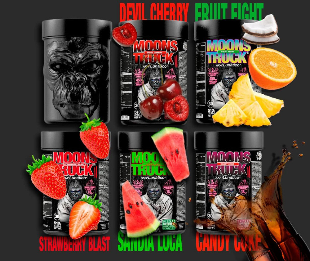 Moonstruck II Pre Workout 510g (Strawberry) Луцьк - фото 3