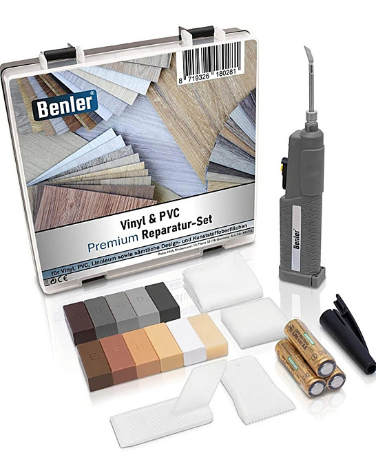 Набір для ремонту підлоги BENLER для вінілової підлоги, ПВХ, ламінату, паркету, деревини 20036 Луцьк - фото 1