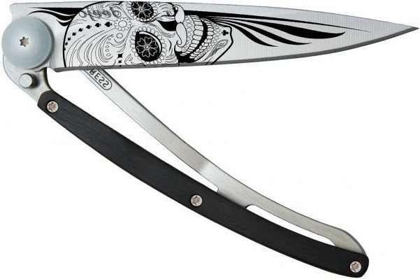 Універсальний Складаний Ніж з лазерним гравіюванням Латиноамериканський череп Deejo "37 грам" (1CB000021) Сталь Нововолинськ - фото 7
