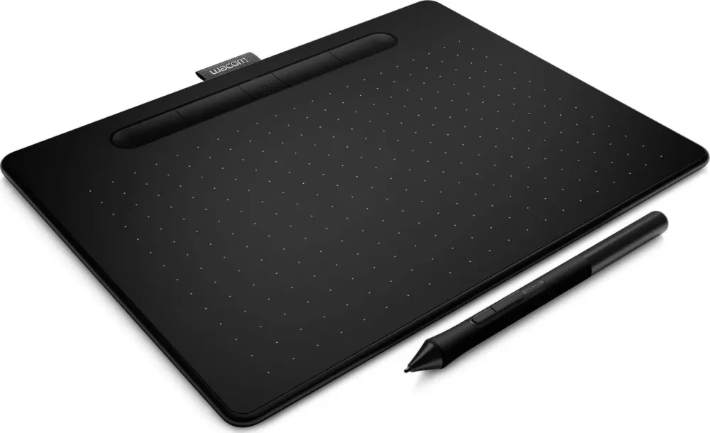 Графічний планшет Wacom Intuos Комфорт ПЛЮС M Bluetooth (CTL-6100WLK-S) Київ - фото 1