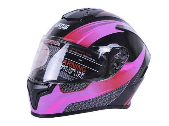 Мотошлем интеграл MD-813 (черно-сиреневый матовый, size M) Мукачево