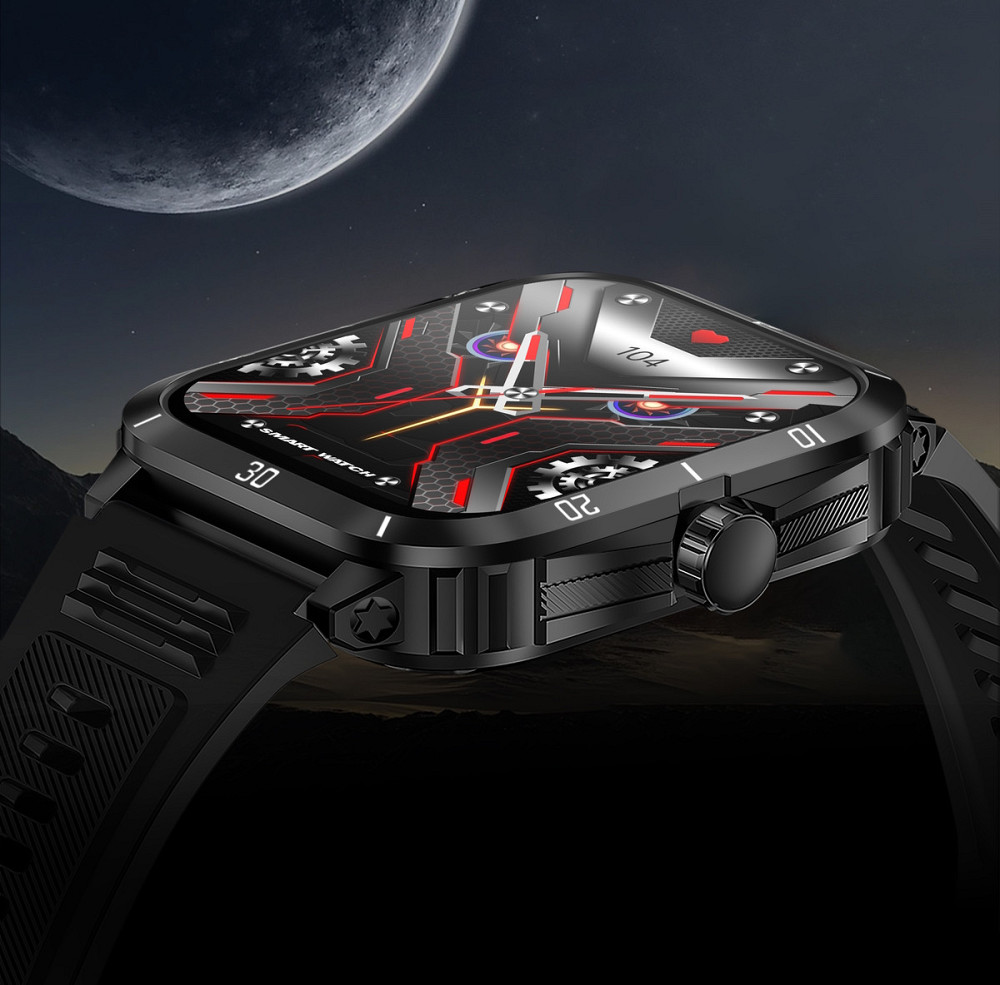 Розумний смартгодинник Smart Space Pro Чорний Київ - фото 3