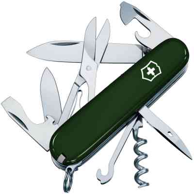 Ніж Victorinox Climber 91 мм Зелений (1.3703.4) Вінниця
