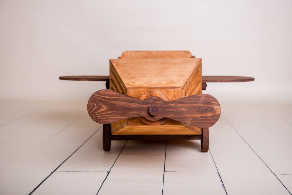 Дитяча іграшка "Літак Карнаж" коричневий Миколаїв - фото 8