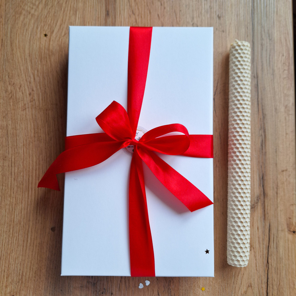 Свічки столові ручної роботи у подарунковій коробочці, 6 шт по 26 см. Колір - Айворі. Одеса - фото 7