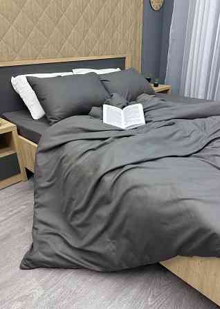 Комплект постельного белья, Decorator El Skin Евро 200х215 Темно-серый (88-080) Киев