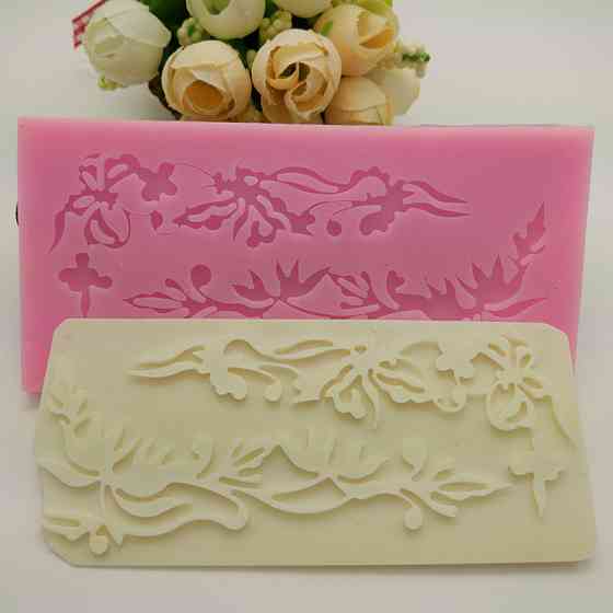 Молд силиконовый универсальный 110 на 55 мм розовый Киев