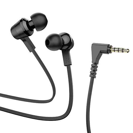 Навушники HOCO M86 Oceanic universal earphones with mic Black Київ